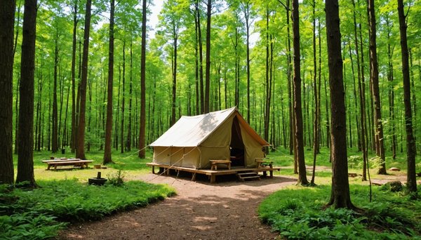 Les campings écoresponsables : des séjours alliant nature et confort
