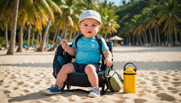 Partir en vacances avec un bébé : le guide de survie pour jeunes parents