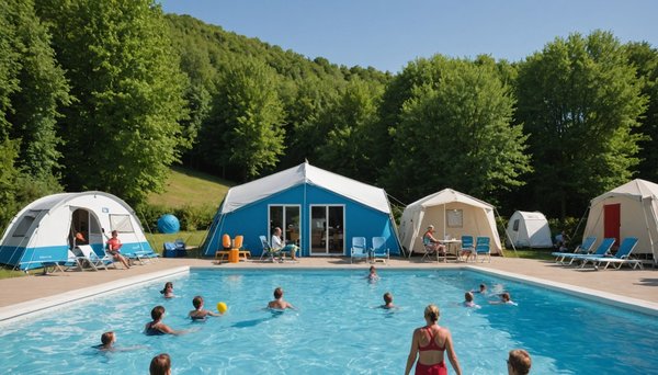 Profiter d'un camping avec piscine proche du puy du fou